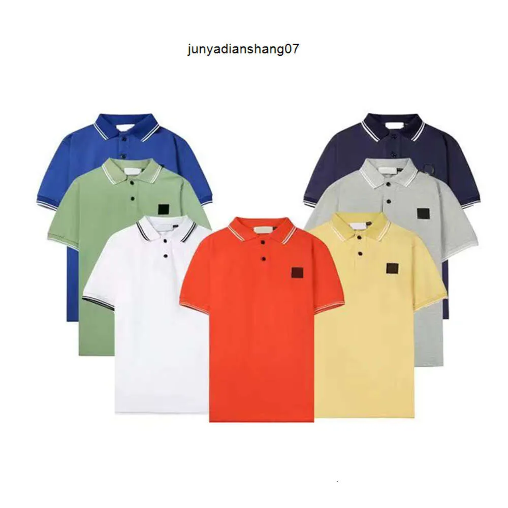 Topstoney polo's merkontwerpers Hoge kwaliteit 2sc18 poloshirts Katoen materiaal eilandpolo's