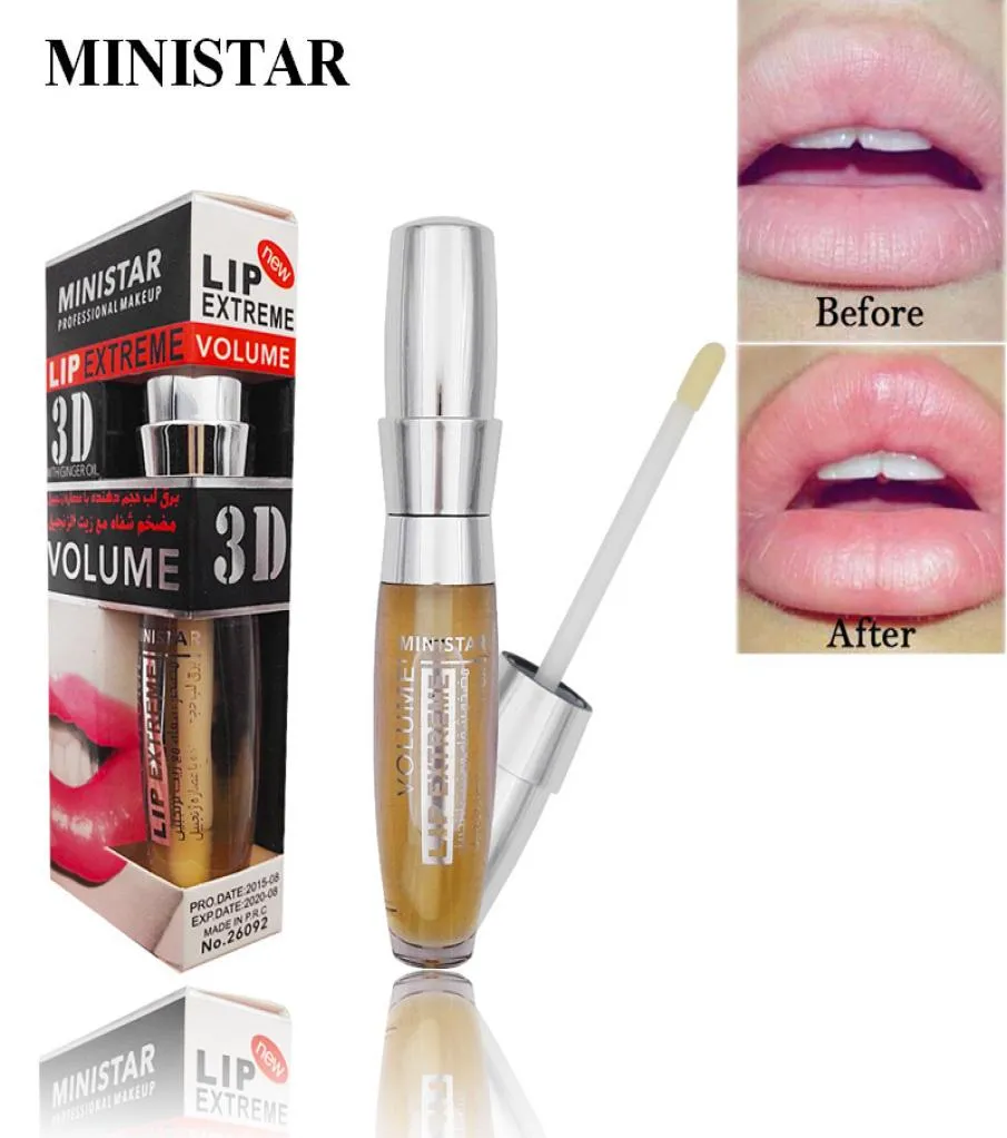 Marca ministar Labbra sexy Cura Trucco 3D Volume Lipgloss Tinta Bellezza Lunga durata Ultra Olio Idratante Rossetto liquido Plumper Lip6377200