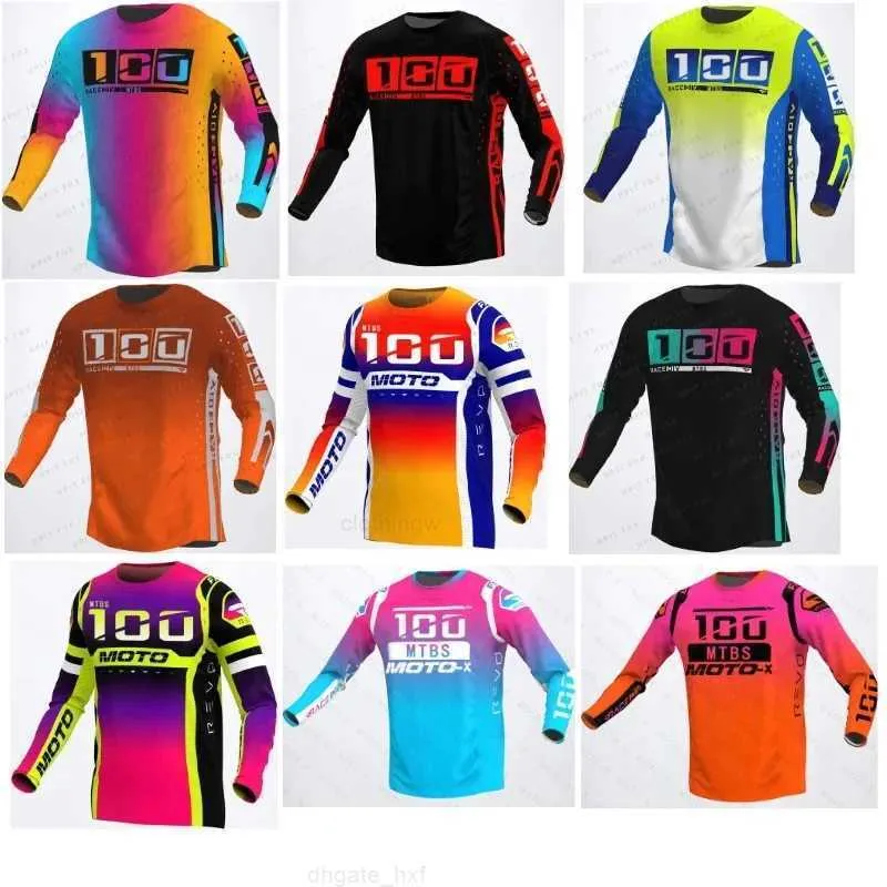 2024 MENS MONTERCED Mountain Team Downhill Sweatshirt Dirt Bike Process Porticible Shirt Dirt Bike Therced Therp MTBS100