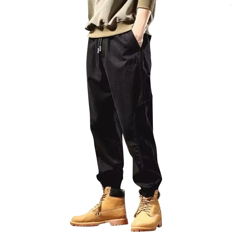 Pantalons pour hommes printemps et automne loisirs longs amples marque à la mode tenue de sport résistant travail décontracté polyvalent Harlan