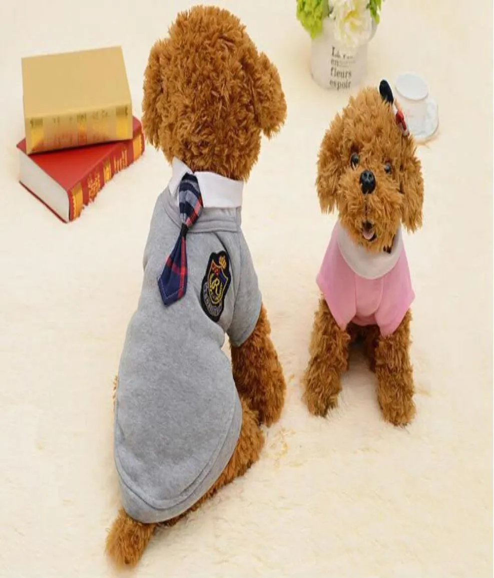 犬アパレルキャンパスペット服ファッション英国服テディースクールユニフォーム5861125