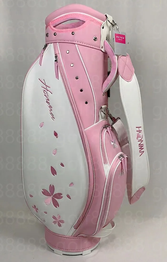 Taschen Golf HONMA pink Cart Bags Golf Ultraleicht, mattiert, wasserfest Hinterlassen Sie uns eine Nachricht für weitere Details und Bilder, Nachrichten, Details und mehr