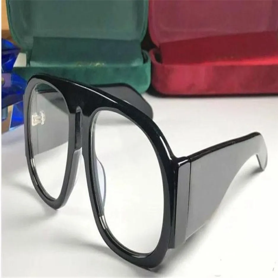 Den senaste stilmodedesignen Eyewear Oversize Frame Populära avantgarde-stil Toppkvalitet Optiska glasögon och solglasögon Series2613