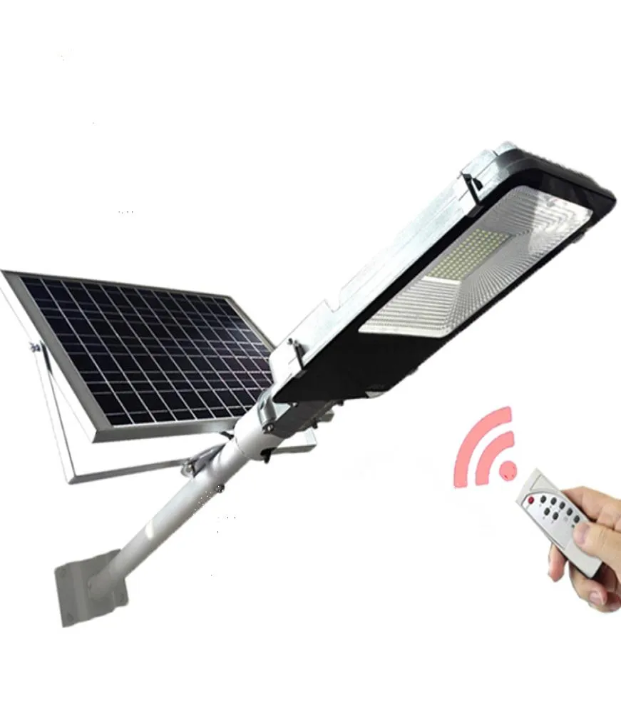 Intelligent Remote Control 100W 150W 180W 300W LED Solar Street Light Outdoor Waterproof IP65 Garden Courtyard Street Lamp7964782