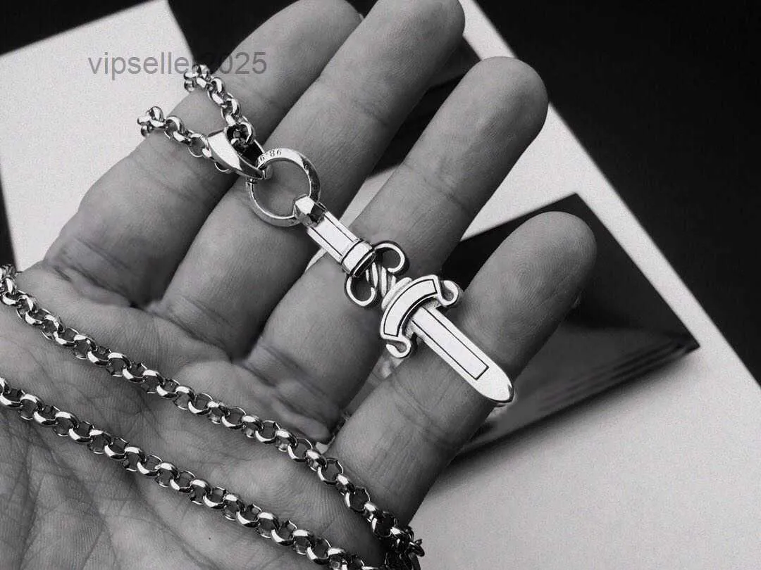 Mode roestvrijstalen hanger ketting ketting bijoux voor heren en vrouwen trend persoonlijkheid punk cross stijl liefhebbers cadeau hip hop sieraden