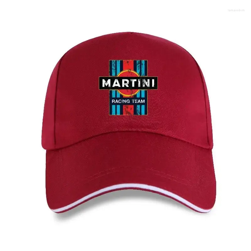 Boll Caps Martini Retro Racing Baseball Cap Lancia Abarth Team McQueen Fitness 2024 Anpassade män kläder säljer