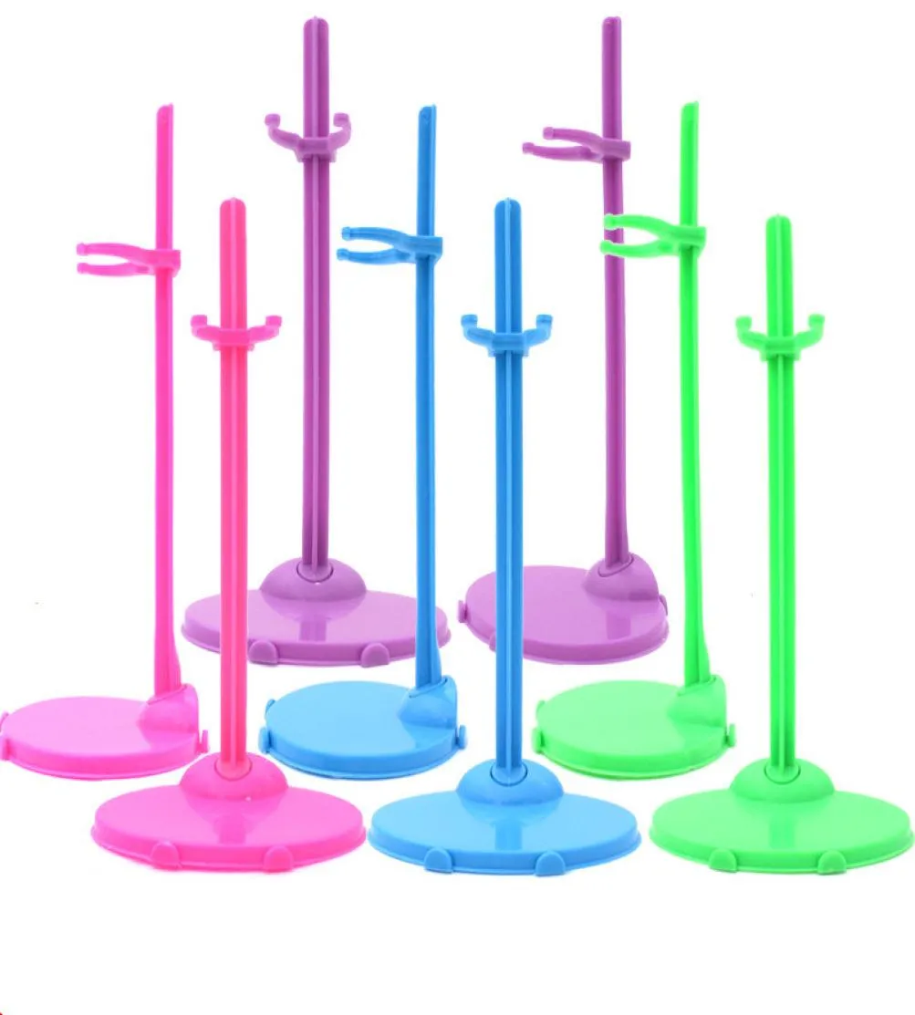 10PCS Stand Stand Display Uchwyt wielokolorowy Model Model Model Wsparcie Propon dla DollSmonster High Dolls Akcesoria 3895461