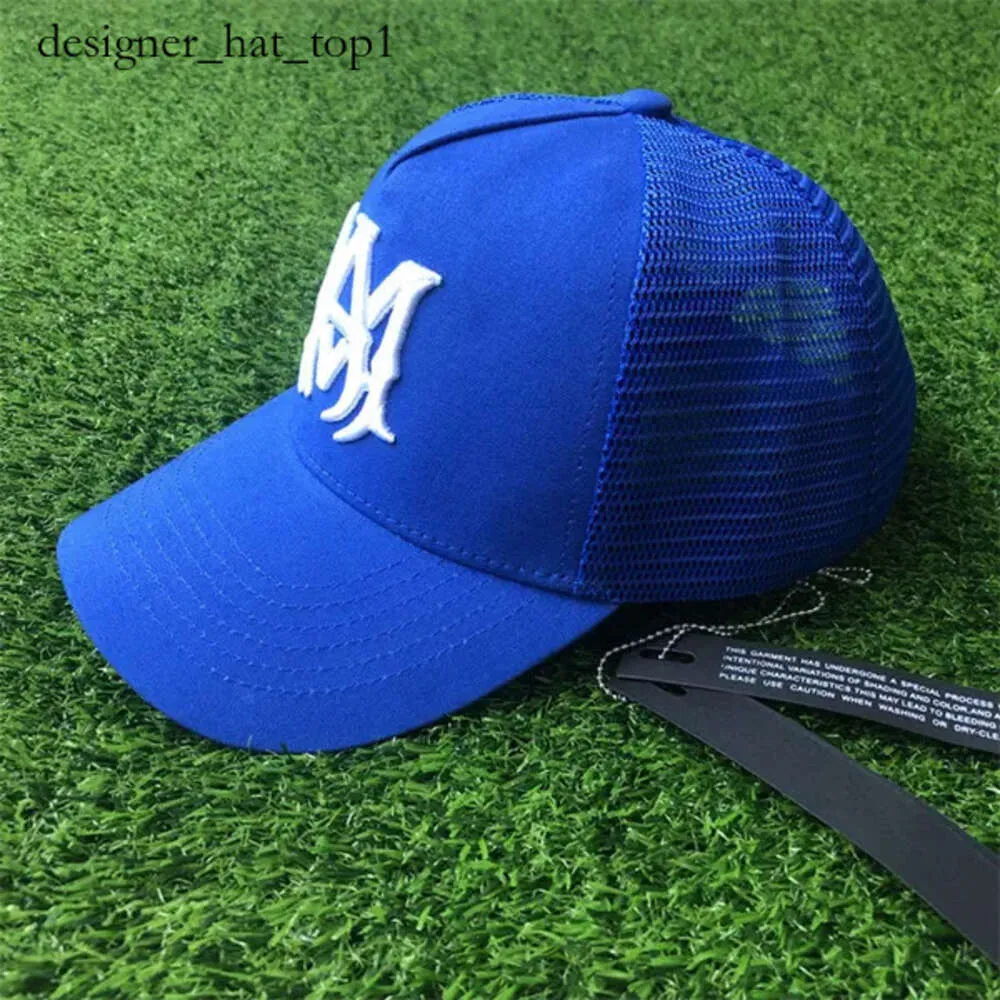 Designer Amirir Hat Högkvalitativ snabba män och kvinnor som passerar bröder Amirir Baseball Cap Hat Embrodery Amirir Cap Black Sun Hat Mesh Trucker Hats Fashion Brand 8490