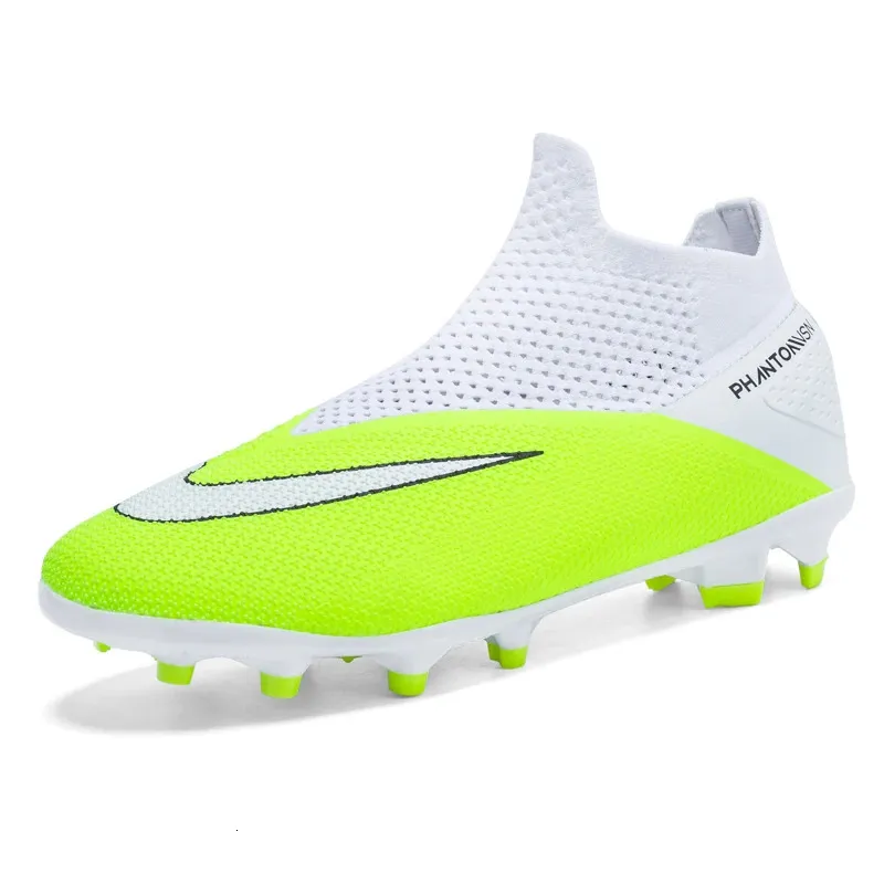 Botas de futebol dos homens tffg profissional campo de futebol sapatos respirável chuteiras treinamento antiderrapante calçado esporte wearresistant 240228