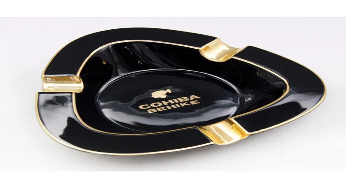 Cigar Ashtray 50th Anniversary Limited Edition 3-Digit Cigar Ashtray ceramics Ashtray with Exquisite gift box for man6951451