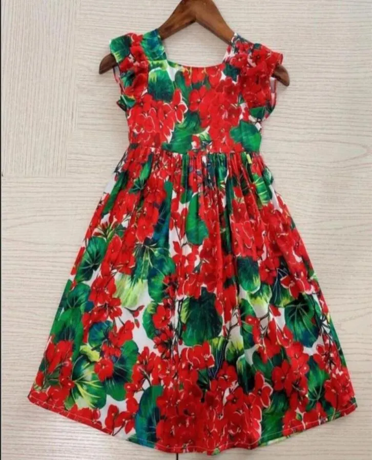 Baby Girl Dress Children Toddler Beautiful Princess Designer Kids Clothes Casual Dresses8364036