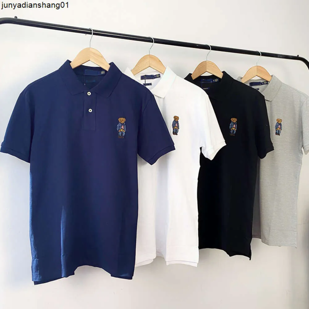 Polo Ontwerpers Mode t-shirts Ralphs Polo's Heren Dames T-shirts T-shirts Tops Heren Casual Borst Letter Luxe Kleding Mouw Laurens Kleding