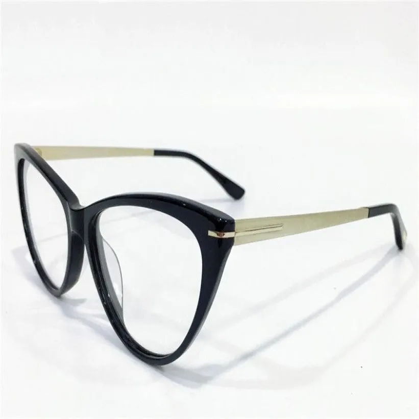 Nuevo diseño de moda gafas ópticas 5354 montura de ojo de gato estilo popular simple ligero y cómodo de usar gafas transparentes248F