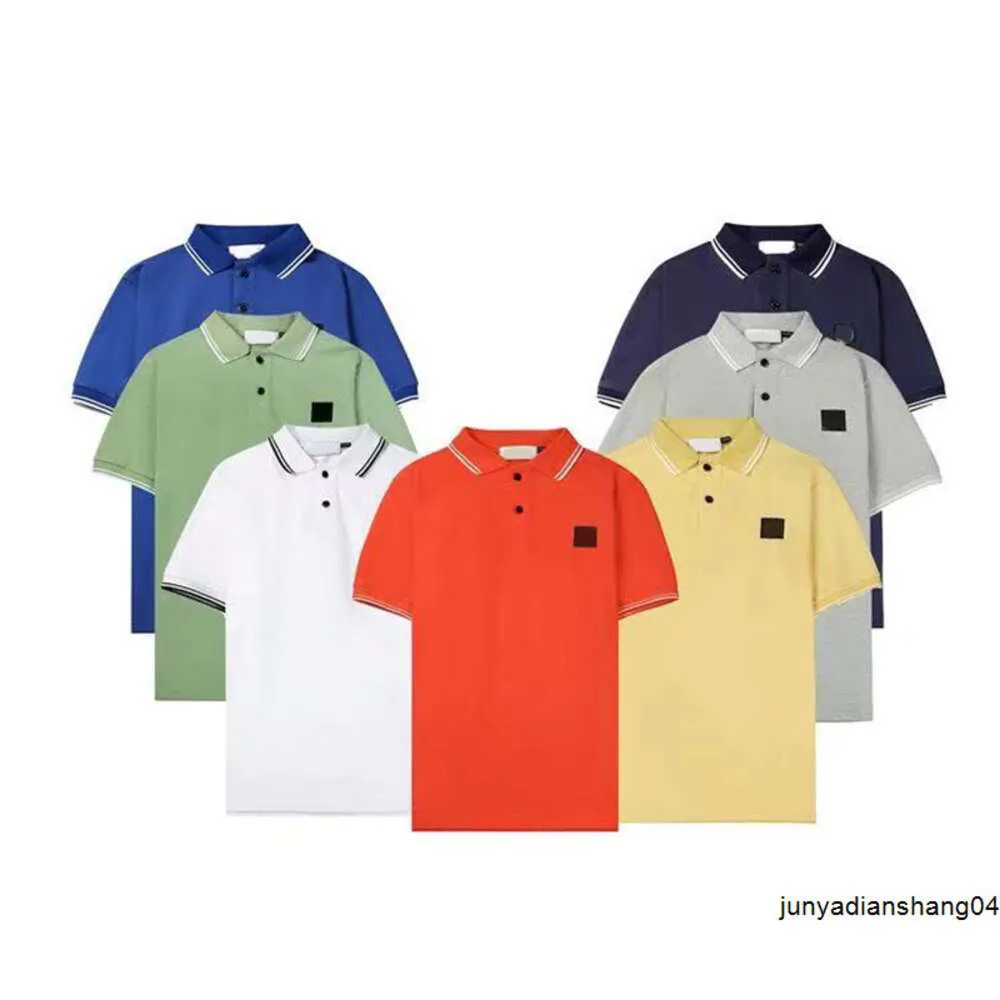 Topstoney polo's merkontwerpers Hoge kwaliteit 2sc18 poloshirts Katoen materiaal eilandpolo's
