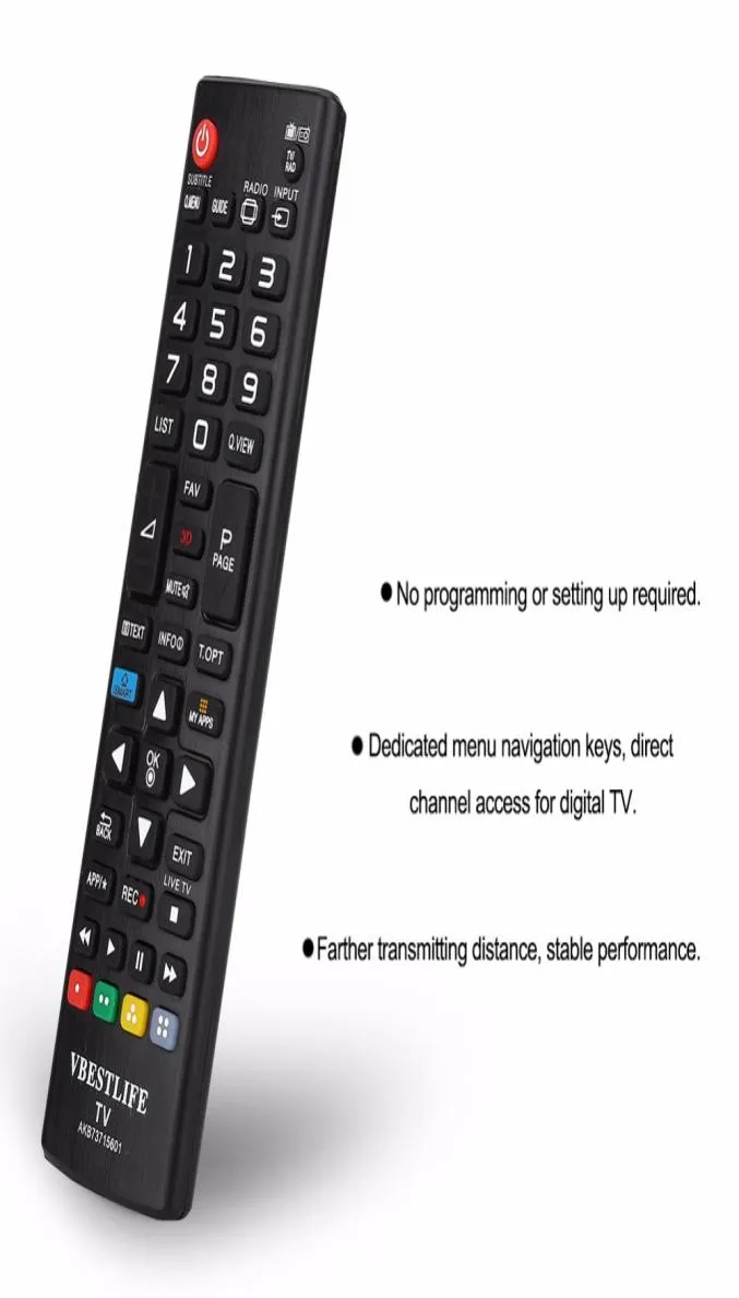 OEM 3D TV Smart Remote Control för LG AKB73715601 55LA690V 55LA691V 55LA860V 55LA868V 55LA960V 100 NYA BRA HÖG KVALITET8477401
