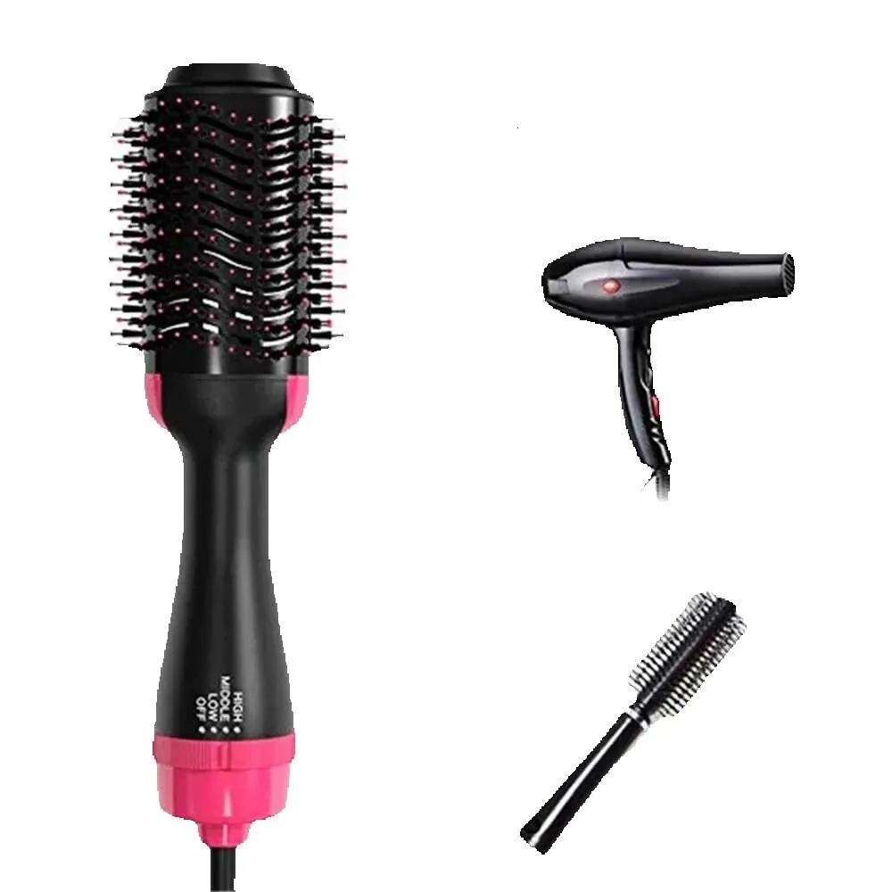 Blow In DY Curling 3 Dryer Irons DY 1 With One Step Blower Brush Air Styling Comb Electric Hair Straightening Er er