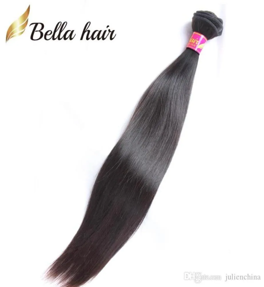 Virgin Indian Straight Hair Bundles Natural Color Double Wefte Hair Weaves 2 Bunds 830 tum Human Hair Extension6700687