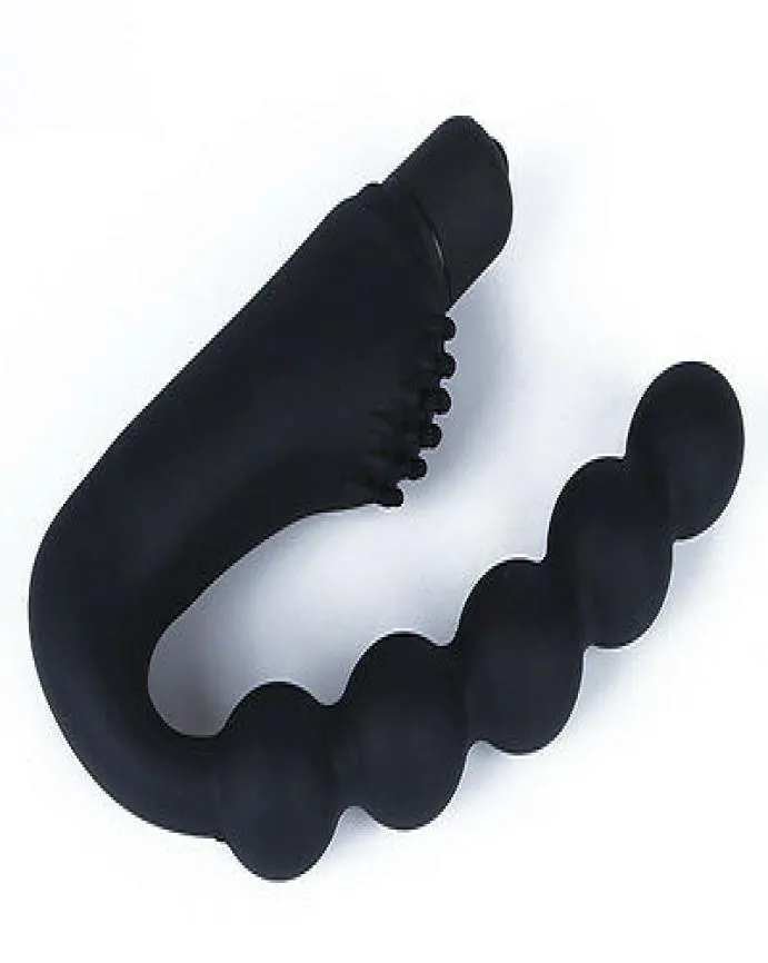 Anal Toys 10 Modes Silicone Prostate Massager Vibrator Male Female Personal Health A2316543751