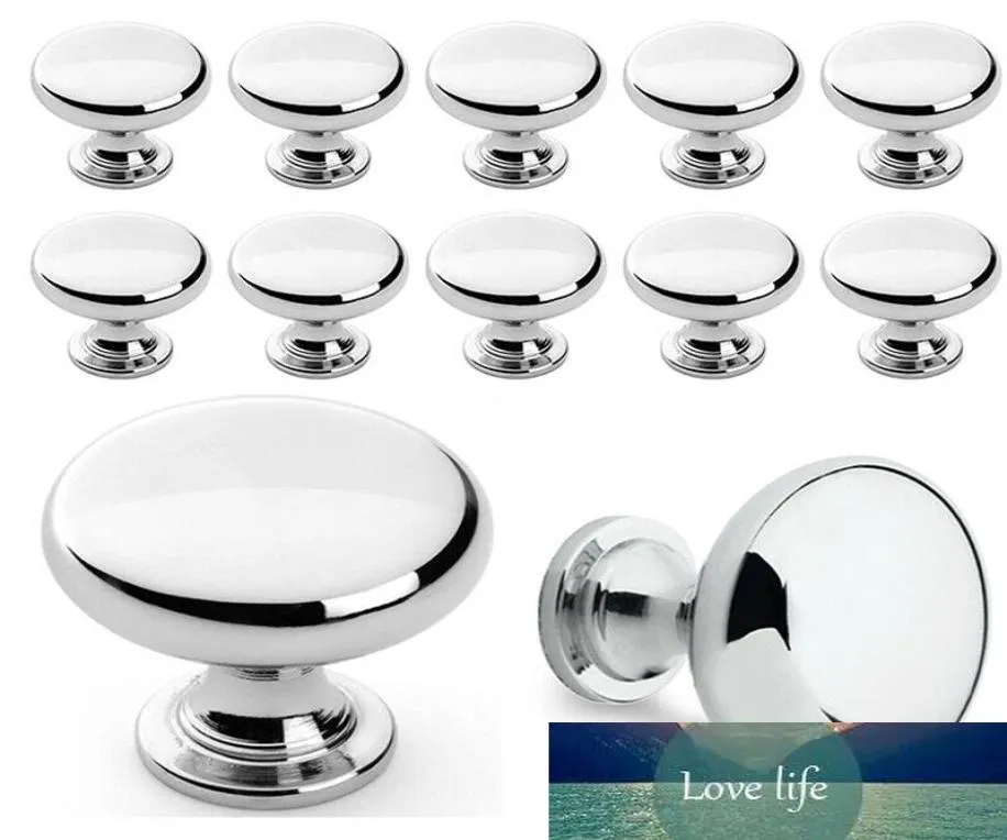 10 pièces 30mm boutons d'armoire en alliage de Zinc armoire tiroir armoire poignées porte tirer cuisine poignée meubles matériel 9643885