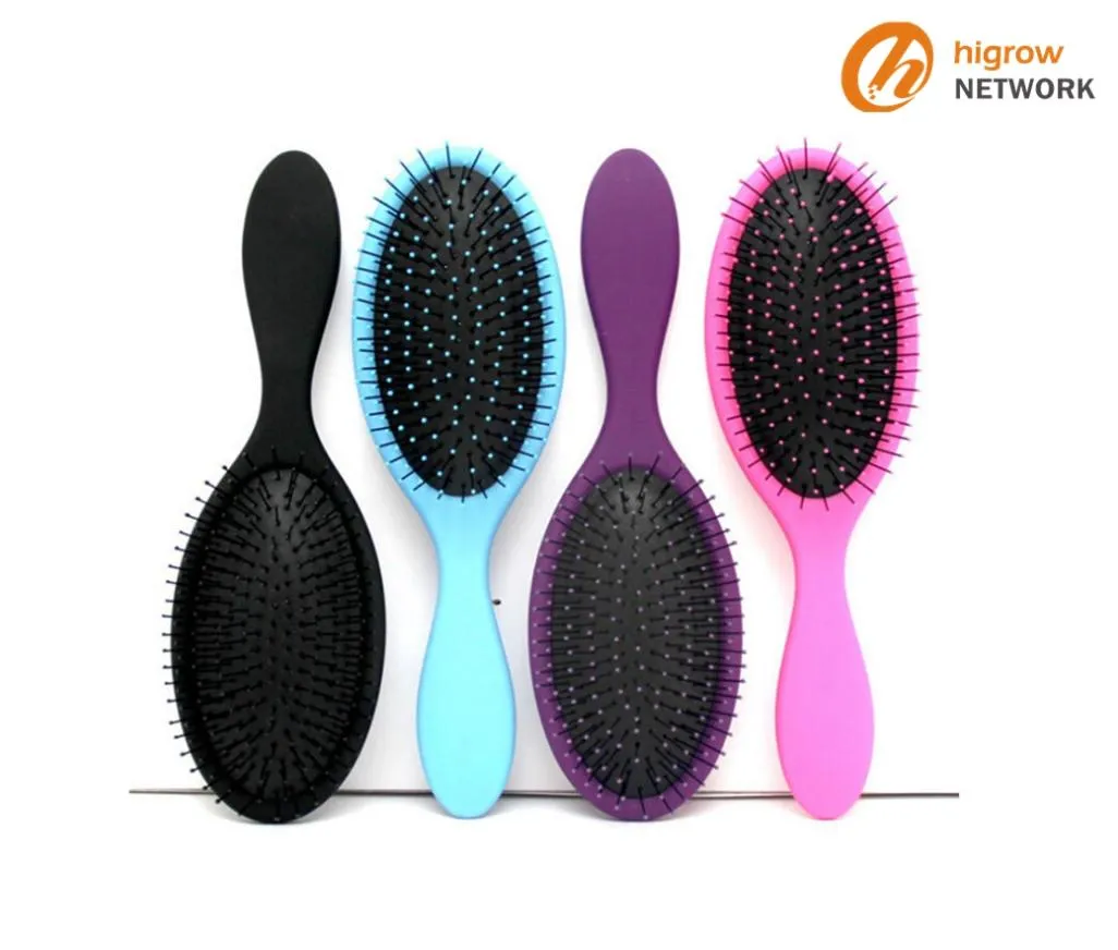 فرشاة الشعر الجافة الرطبة الأصلية Detangler Hair Brush comb combit with combs combs for wit Hair Dame2418891