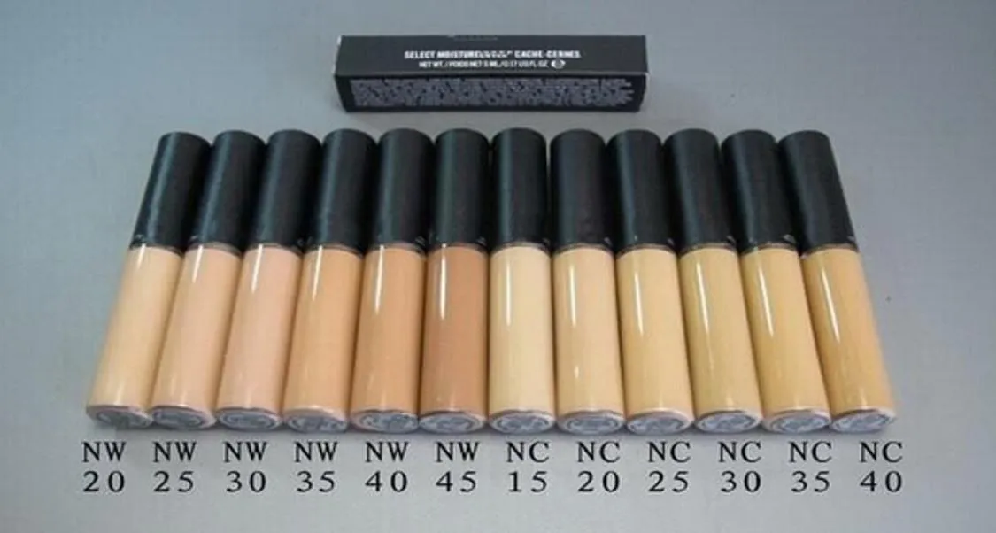 Blanda färgmärke makeup vätska concealer välj fukttäckning cachecernes 5ml8514705