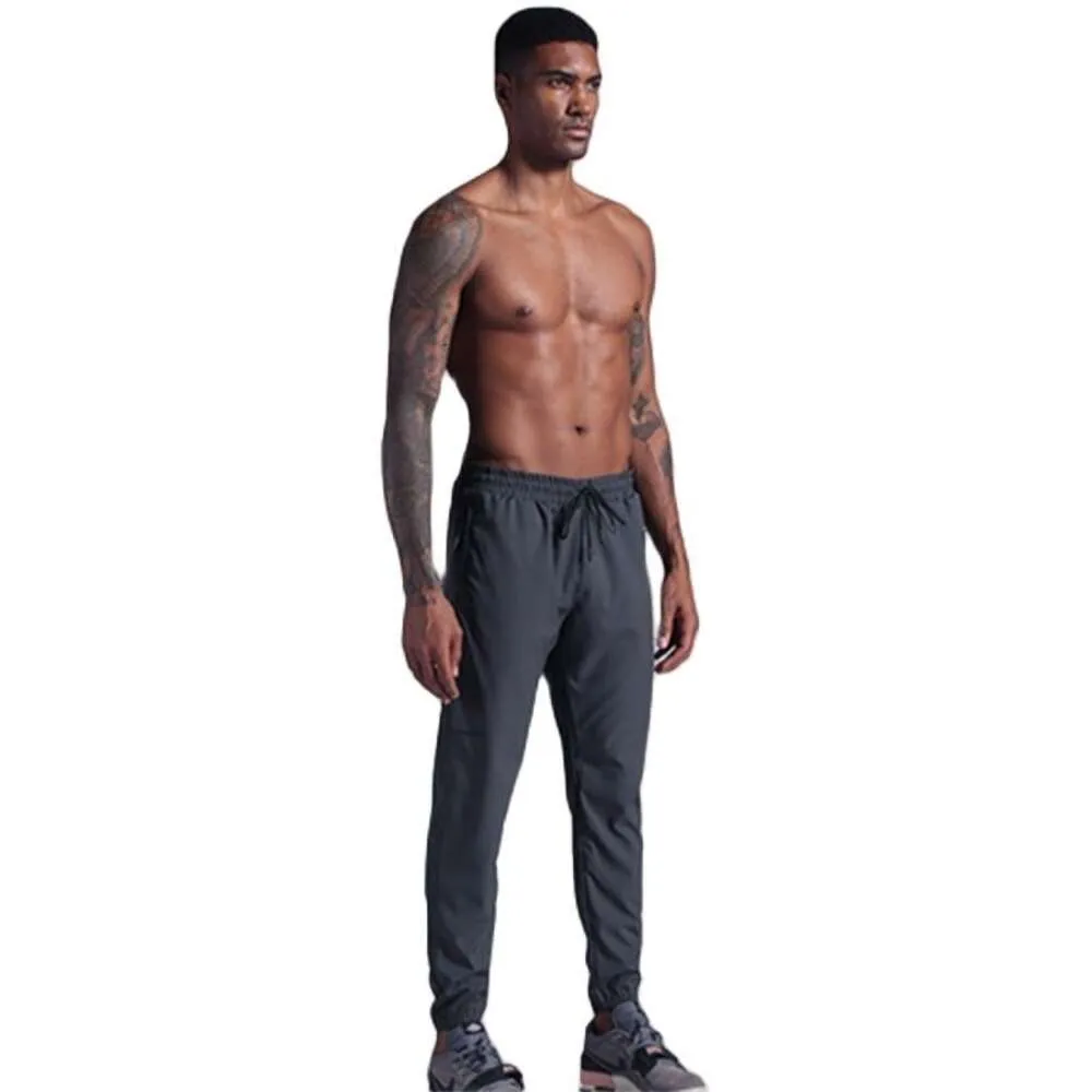 Lu Align Pant Pantalon Citron, Jogging, Long Fiess pour Hommes, Pantalon De Sport De Loisirs De Plein Air Droit Tissu À Séchage Rapide Respirant avec Gym Jogger