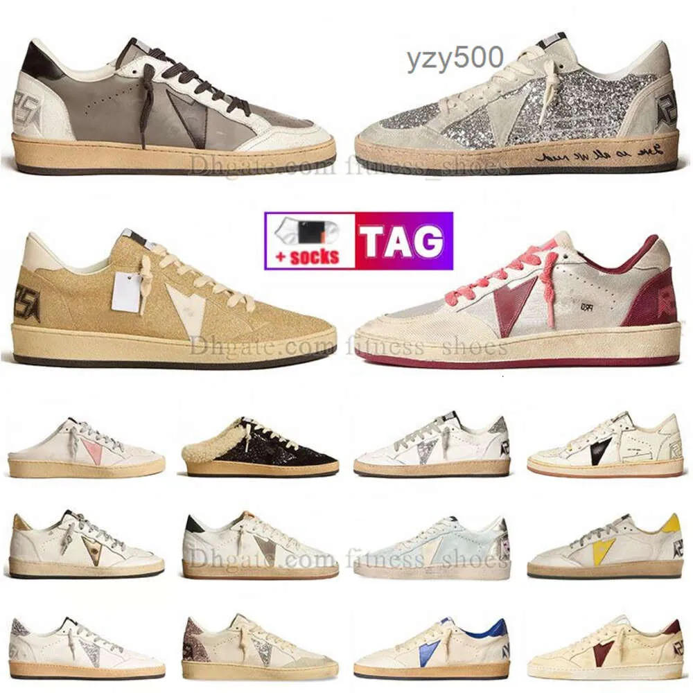 Goldenstar Aaaquality Do Old Dirty Designer Scarpe casual Donna Uomo Lusso Italia Marchio Superstar Never Stop Oreaming Ballstar Leath Golden Goose's Goode BCE9