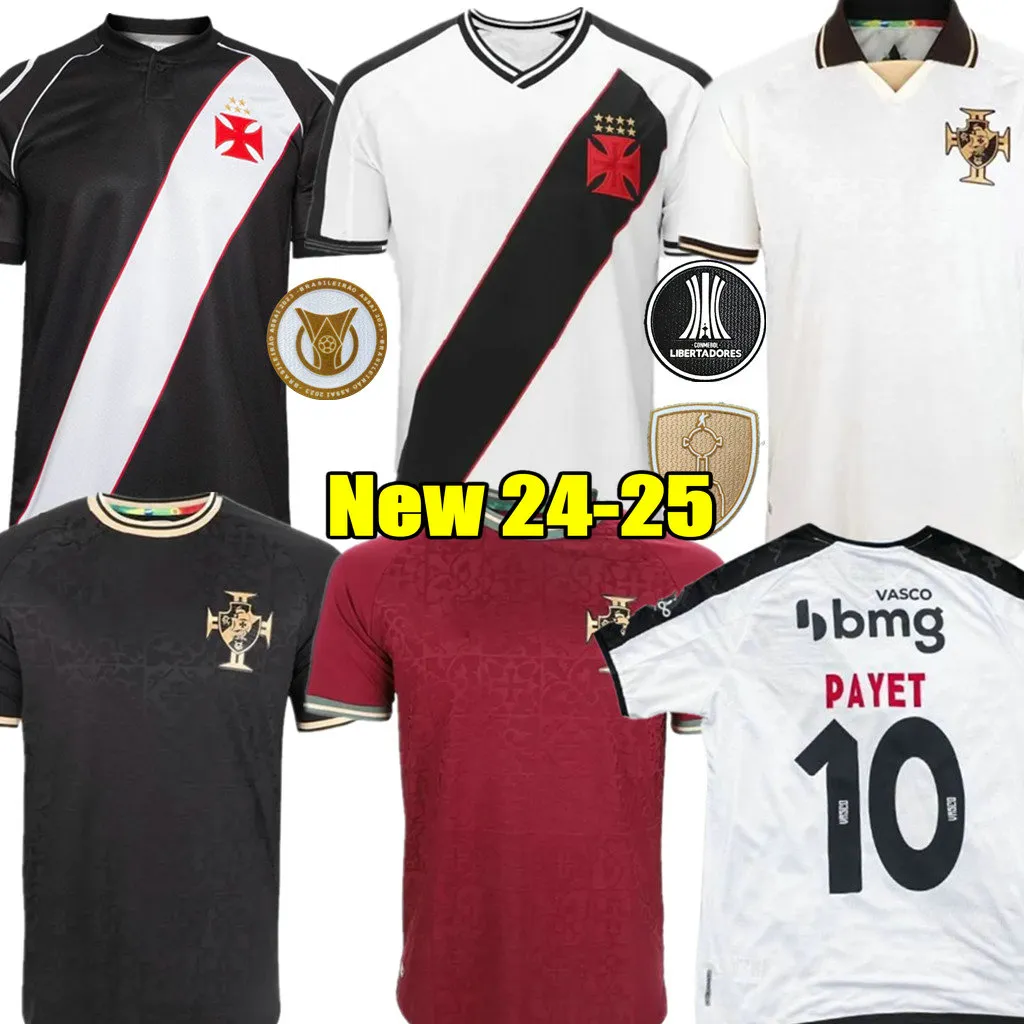 PAYET 23 24 25 Vasco da Gama Soccer Jerseys home away CASTAN MORATO M.GABRIEL 2024 2025 camisa de futebol