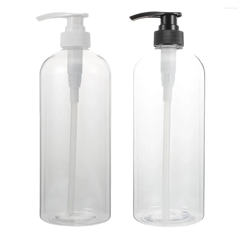 Dispenser di sapone liquido 2 pezzi Flacone per shampoo fluido per lavaggio mani Balsamo per capelli Bottiglie per pompa per lozione L'animale domestico