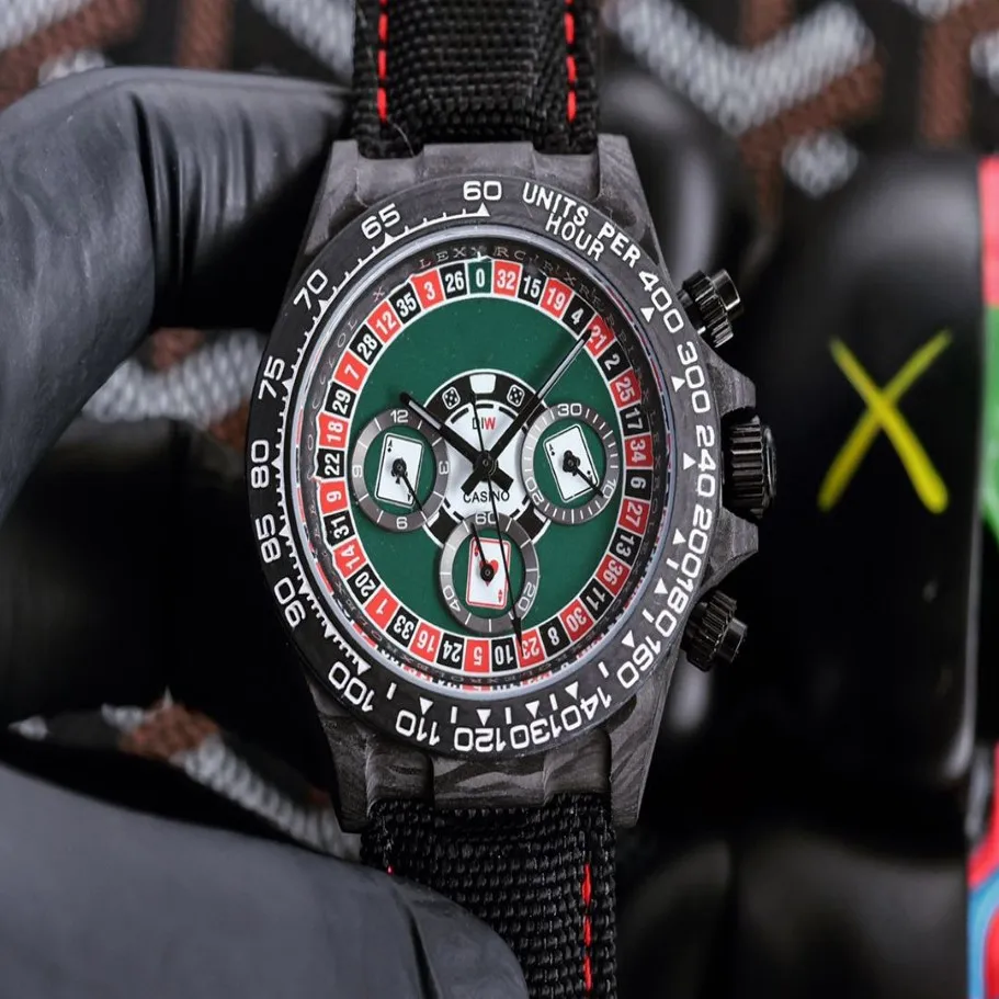 Nuovo orologio meccanico di alta qualità movimento automatico moda di lusso impermeabile design in lega di titanio per uomo262x