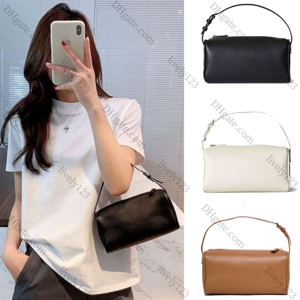 Hobo Designer de luxo Lolita Armpit Mulheres Pochette Bolsa de mão Mens the Row 90s Crossbody Branco Bolsas de embreagem cosmética clássicas de couro genuíno Totes Carteiras Bolsas de ombro