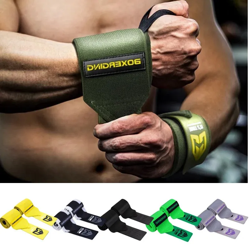 Gewichtheffen Polsbandages 56CM Professionele ondersteuningsriem met zware duimlus voor heren Dames Krachttraining 240226