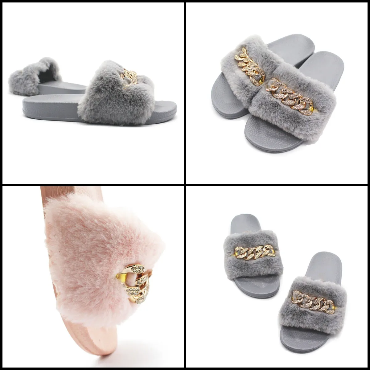 Top-Qualität GAI Slipper Sommer im Freien Damen Strand Gummisandale Pantoletten Sandale Freizeitschuhe Herren Slides Pool Sliders 36-41