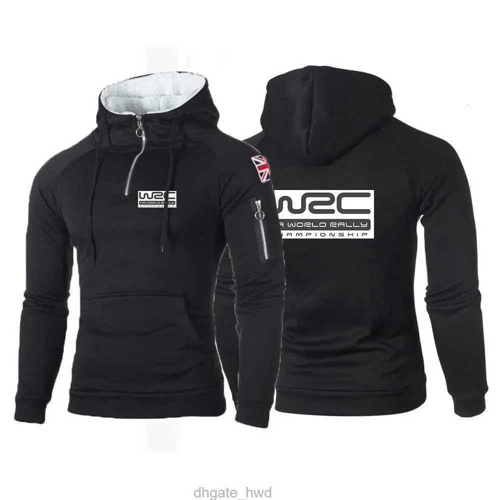 2024 New World Rally Championship WRC Autumn Classic Cotton Sport Running Sweatshirt Self-cultivation Leisure Fitness Hoodie Top