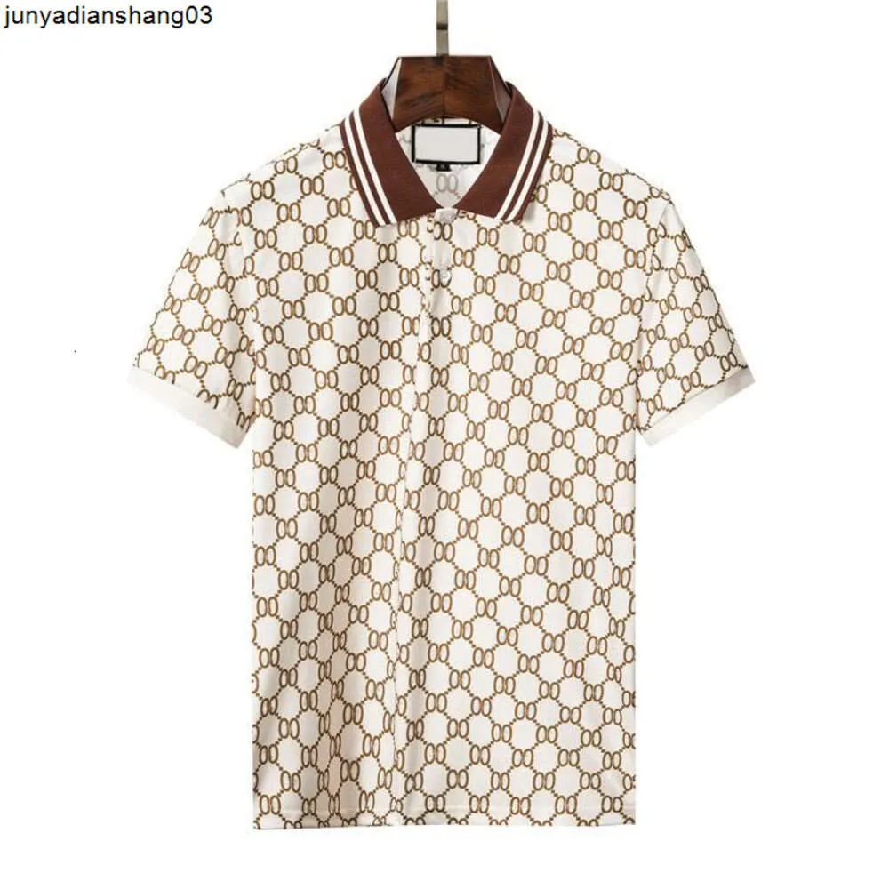 New Mens Stylist Polo Shirts Luxury Italy Designer Clothes Short Sleeve Fashion Summer t Asian Size M-3xl