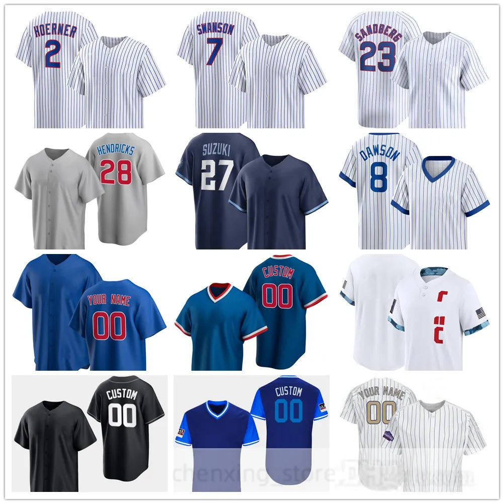 Camisas de beisebol costuradas 2024 48 Daniel Palencia 11 Drew Smyly 35 Justin Steele 50 Jameson Taillon 71 Keegan Thompson 19 Hayden Wesneski 36 Wicks 15 Yan Gomes