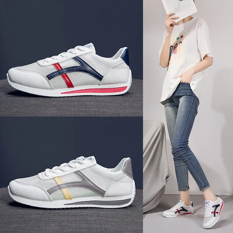 2024 Nieuwe Sneakers Casual Ademend Mesh Fashions Hardlopen Sport Unisex voor Heren Lichte Wandelschoenen Trainers