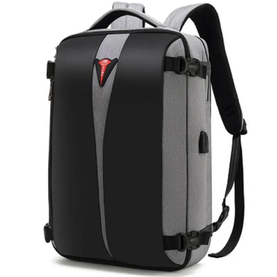 Mochila POSO 15 6 polegadas Laptop Outdoor Fashion Travel Business Nylon Impermeável Student257Z