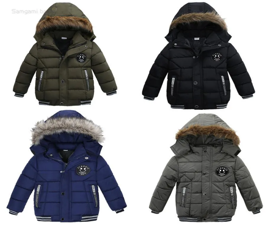 Manteaux d'hiver pour enfants au détail garçons designer camouflage de luxe épais vestes à capuche rembourrées manteau de mode veste outwear9156965