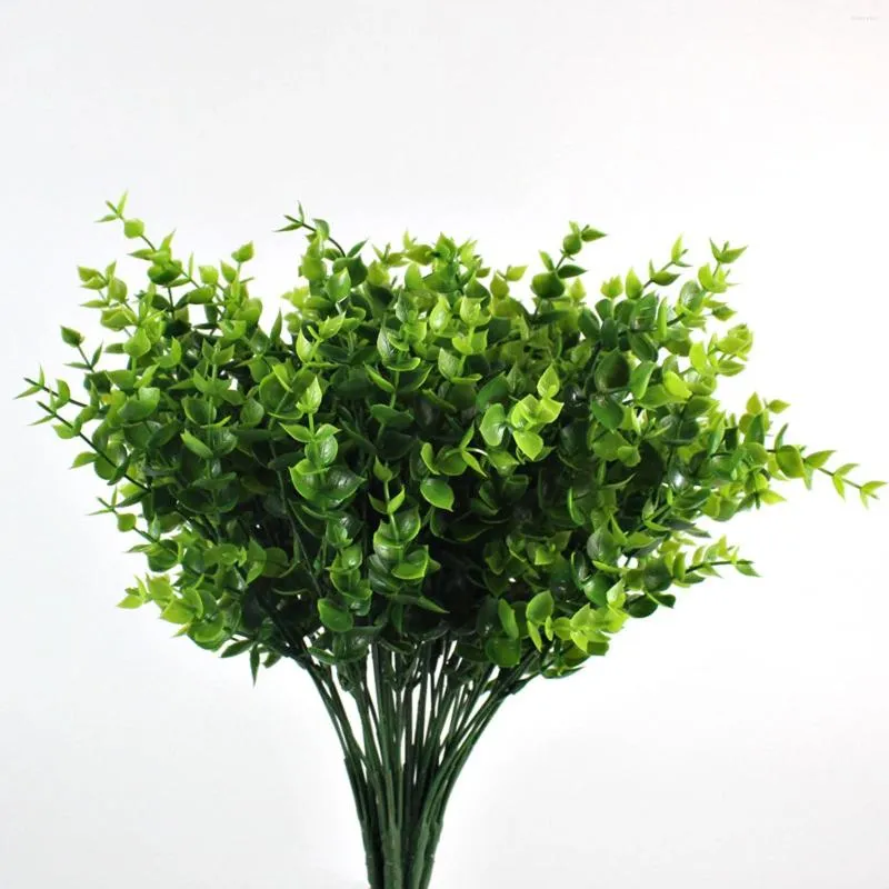 Fleurs décoratives en plastique réaliste, 6 pièces, adaptées à la fabrication de Bouquets, centres de table, boutonnières ou autres décorations florales