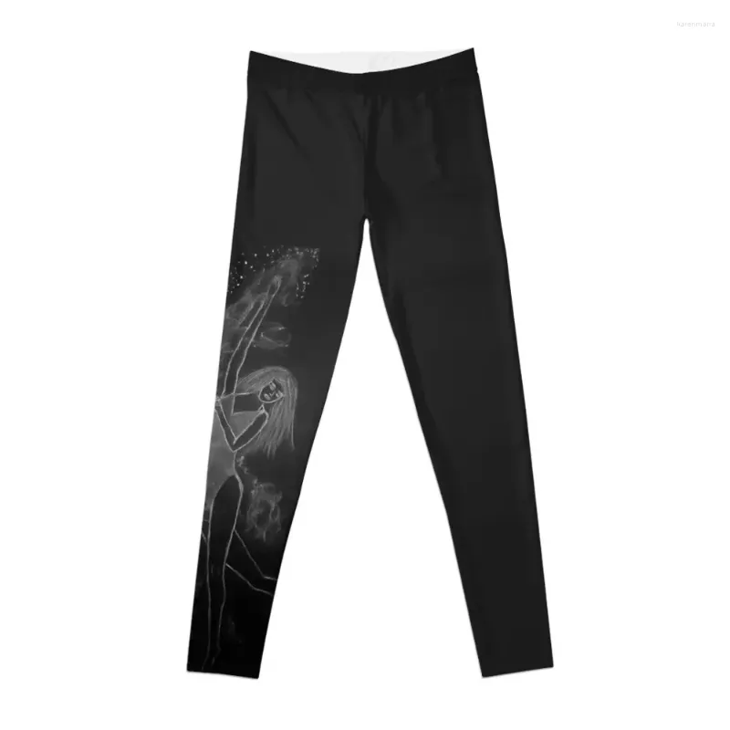 Активные брюки Белые и черные леггинсы для танцоров Гарем Спортивные теннисные корты для гольфа Женская одежда