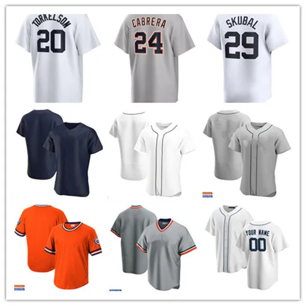 Baseball Jersey Trei Cruz Andy Ibanez Zach McKinstry Justyn-Henry Malloy Matt Vierling Mark Canha Bligh Madris Anthony Bemboom Dillon Dingler Brady Allen