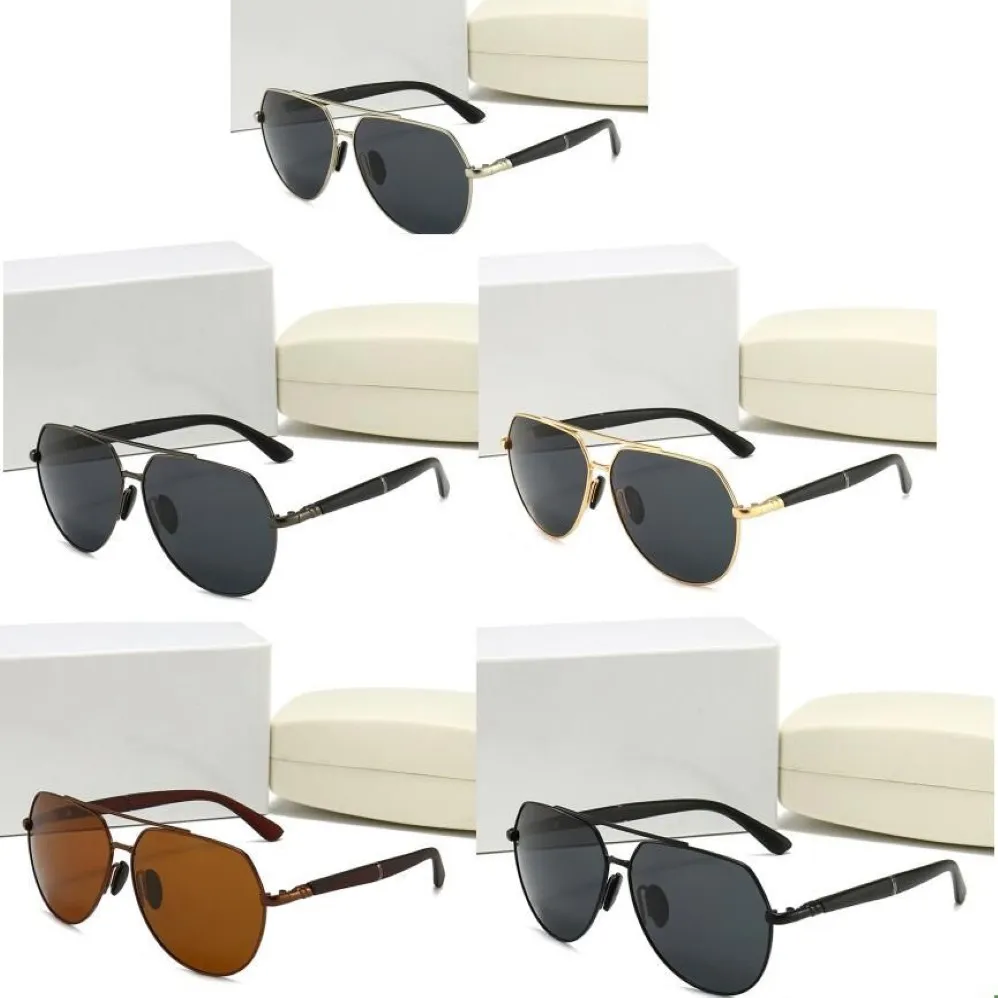 Dekoration, modische Sonnenbrille, Brille für Reisen, quadratisch, übergroß, Vintage, trendig, mit Rand, Metallrahmen237E