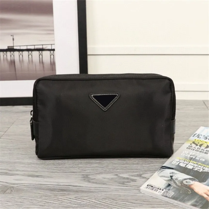Unisex czarne portfele nylonowe torba wodoodporna moda swobodne biuro biznesowe przenośne wielofunkcyjne monety torebki z karty monet249f