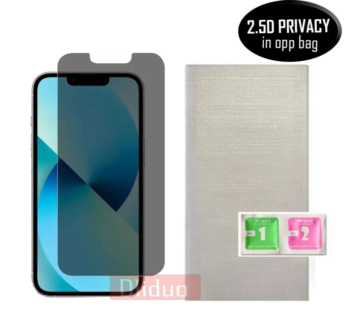 Privacy Tempered Glass Screen Protector for iPhone 14 13 12 11 pro max xr xs 8 7 6 plus 25D antispy antiglare Film in opp bag2734554