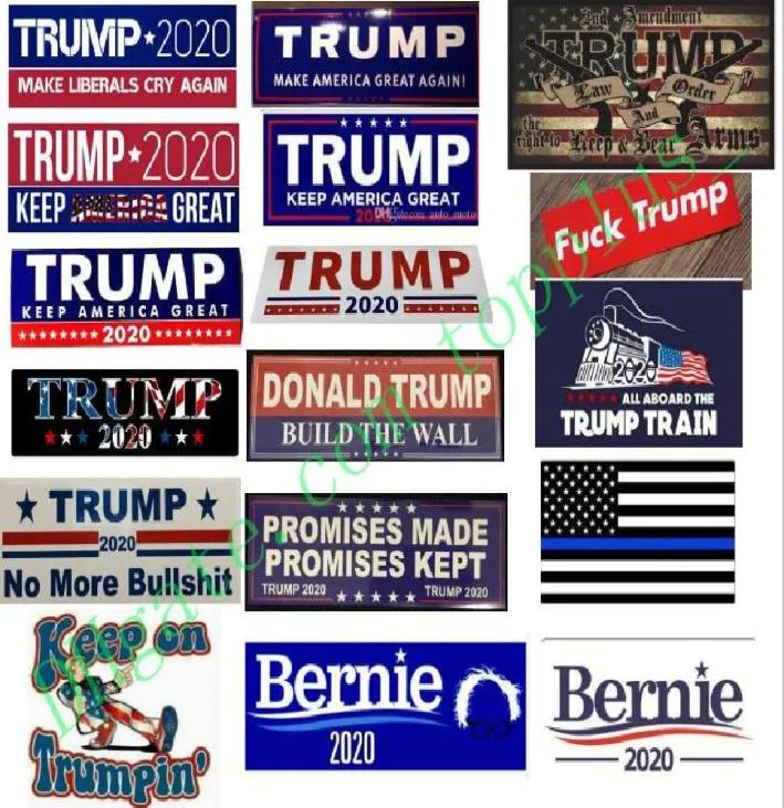 17 Soorten Nieuwe Stijlen Trump 2020 Auto Stickers 76229Cm Bumper Sticker Vlag Houden Maken Amerika Grote Sticker Voor Auto styling Voertuig P1418060