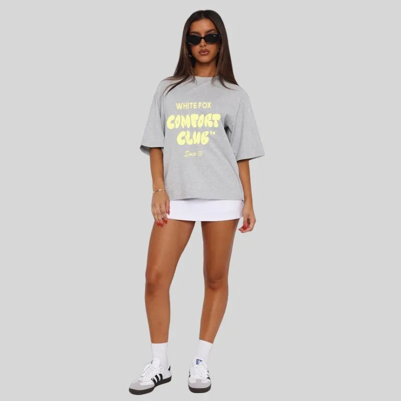 Designer de camisa de raposa branca White Foxs Sweatshirt T-shirt Top Quality Cotton Casual Tees Casual Shorts Sleeve Street Slim Fit Hip Hop Streetwear 674