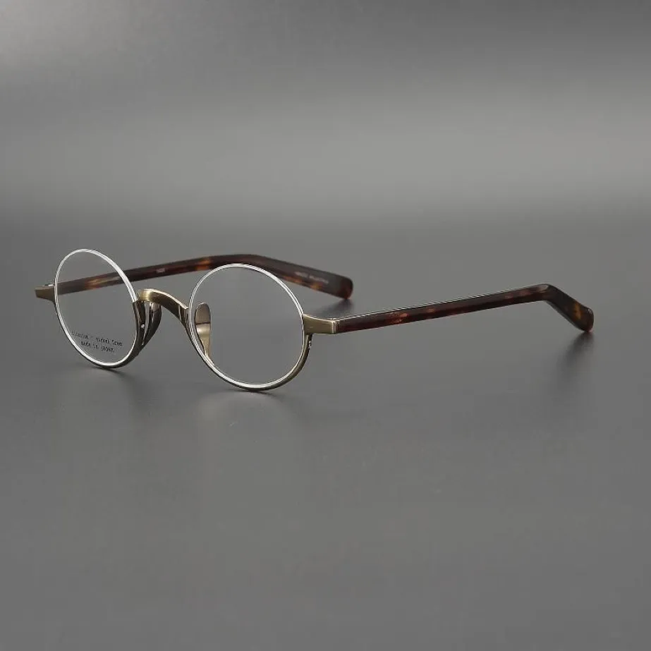 Collezione giapponese della stessa piccola montatura rotonda di John Lennon Repubblica Cina Occhiali retrò Moda Occhiali da sole Frames237z