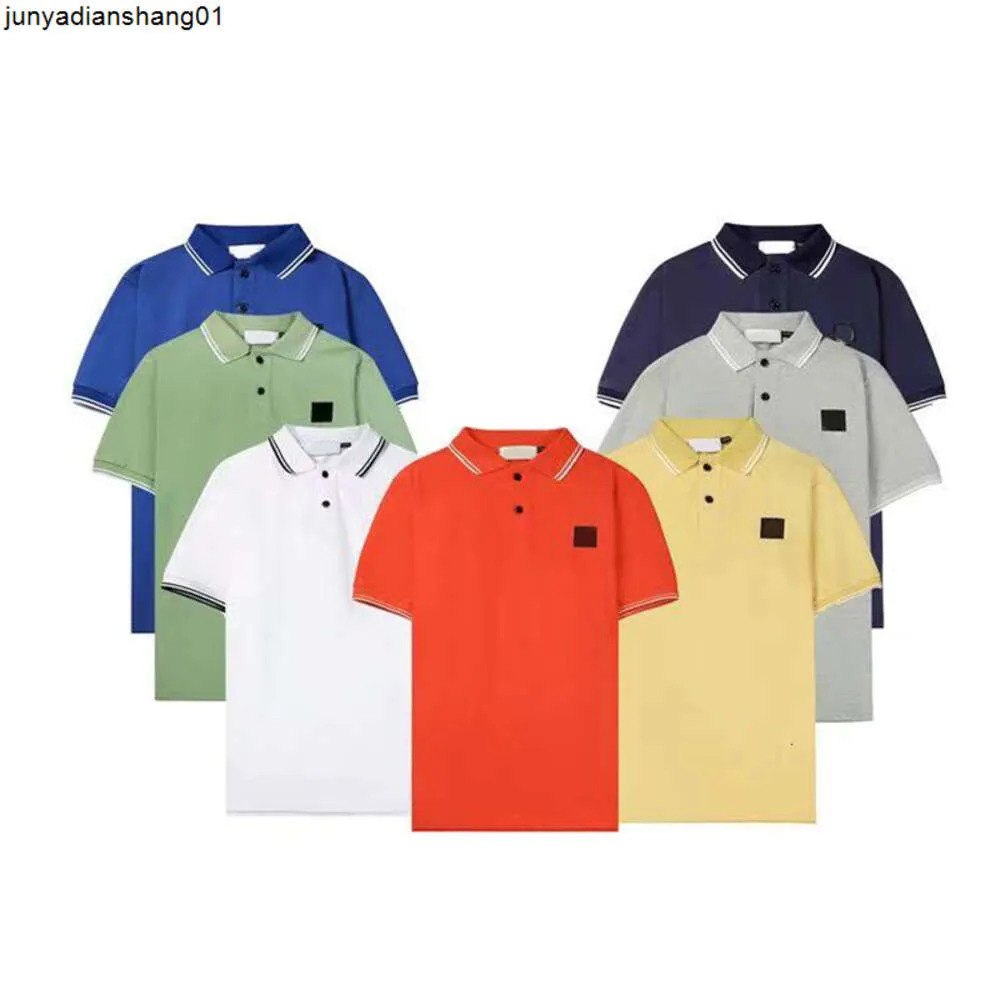 Topstoney polo's merkontwerpers Hoge kwaliteit 2sc18 poloshirts Katoen materiaal eilandpolo's