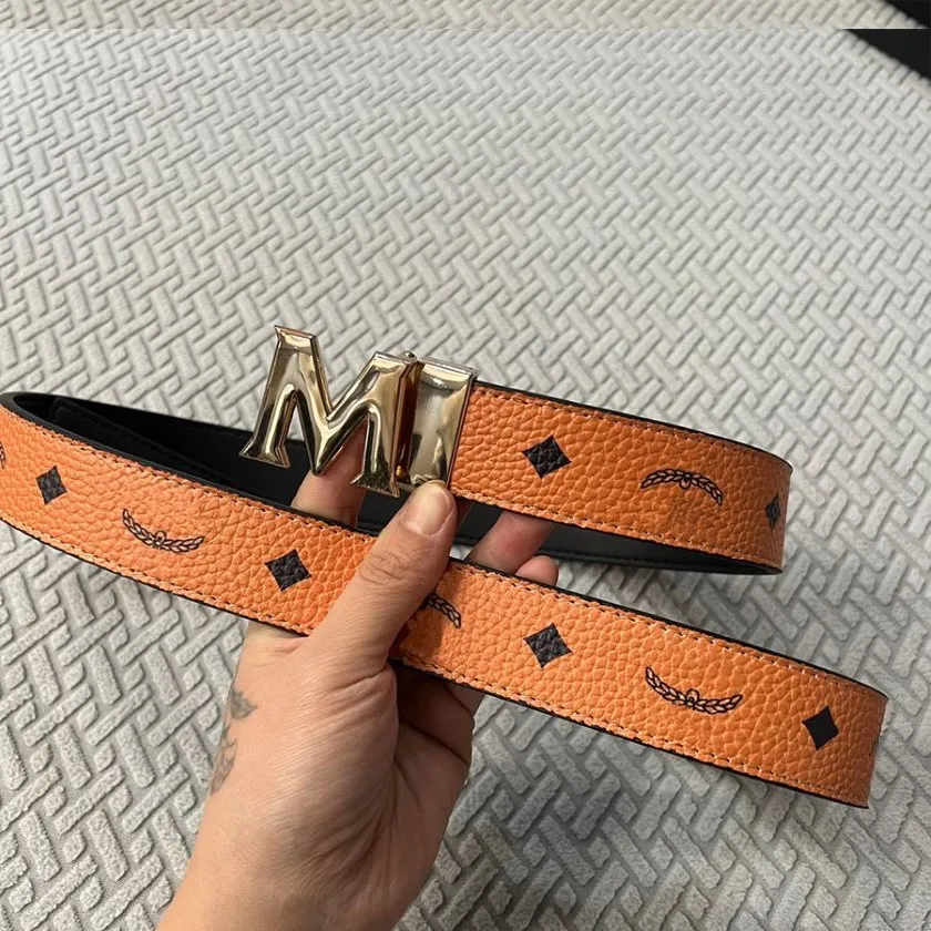 Cinturón de mujer de diseñador Cinturones de cuero genuino para hombre Ancho 3 5 cm Cinturones unisex clásicos 4 colores 209v
